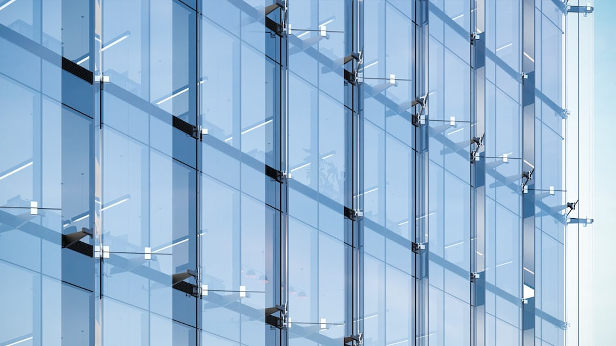 glass curtain wall installation
