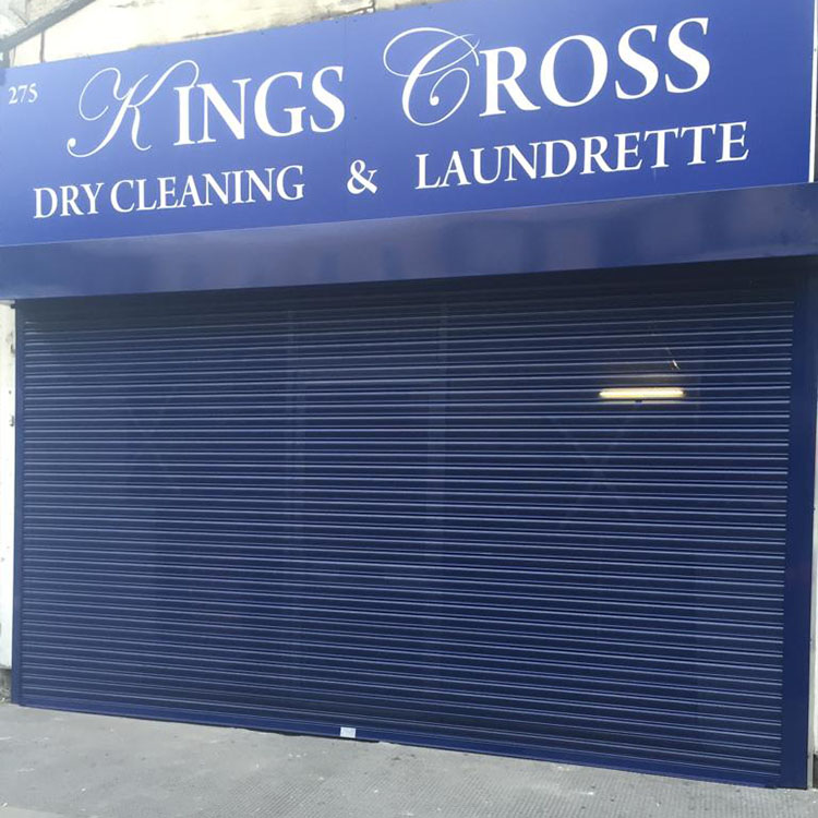 perforated roller shutter